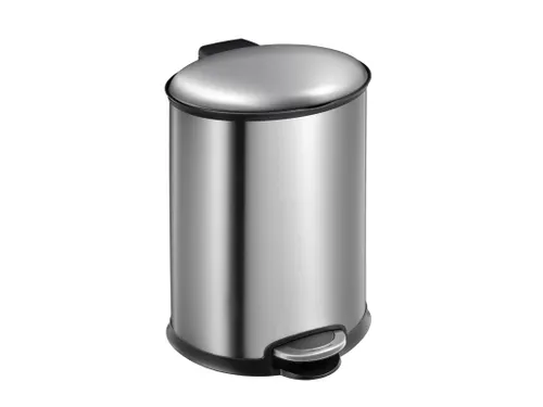 Fraaie Pedaalemmer Ellipse Step Bin 12 Liter Mat Rvs
