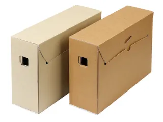 Archiefdoos Loeff 3008 city box 10+ ICN4 390x260x115mm bruin - 2