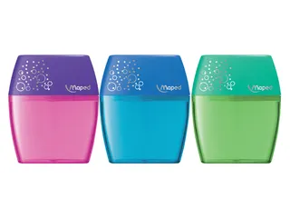 Puntenslijper Maped Shaker 2-gaats display à 20 stuks assorti - 2