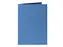 Correspondentiekaart Papicolor dubbel 105x148mm donkerblauw pak 6 st