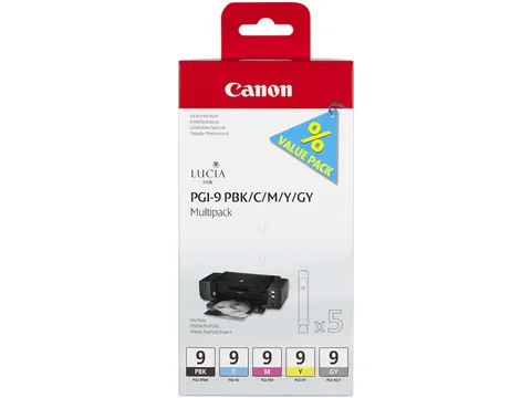 Canon 1034B013, Normaal rendement, Cyaan, Grijs, Magenta, Foto zwart,