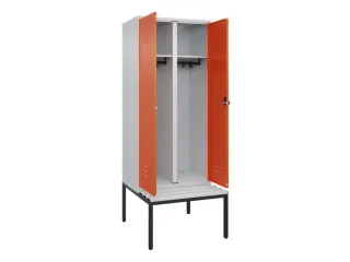 locker voor scheiding van kleding,HxBxD 2120x800x815mm,2vak - 2