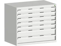 ladekast,HxBxD 900x1050x750mm,7lade(n),lade voor zware lasten