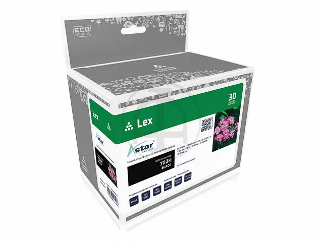 AS11410 Astar Lexmark 70C2HK0 CS toner zwart rebuilt 4000pag chip
