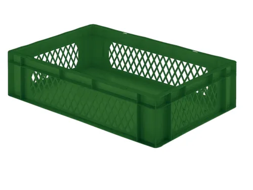 Euronorm-Stapelbak 33l H X L X B 175x600x400mm Groen
