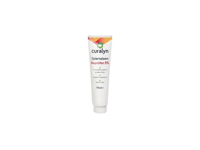 Curalyn Spierbalsem 5% ibuprofen 75 ml