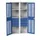 universele kast,HxBxD 2000x1050x550mm,4xStalen bodem,8lade(n)