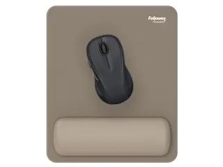 Muismat met polssteun Fellowes Breyta zand 20x24cm - 2