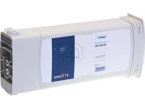 AS60919 ASTAR HP 91 DNJ Inkt grijs rebuilt Blister 775ml