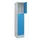 lockerkast,HxBxD 1950x400x500mm,1x3vakken,vak B 400mm,cil.-slot,sokkel