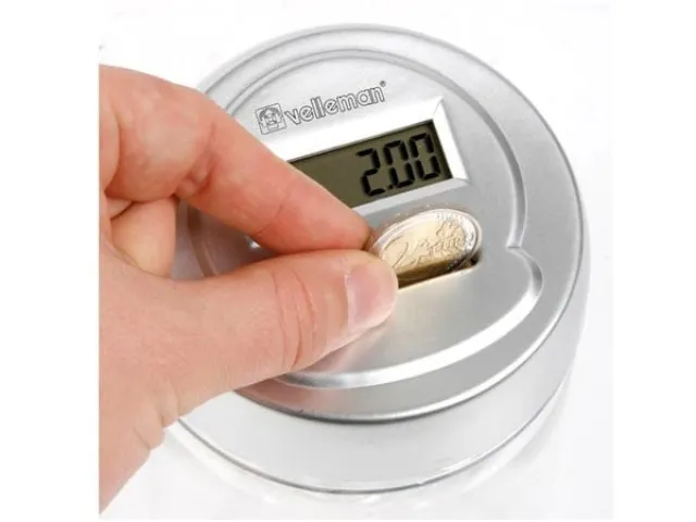 Spaarpot Met Digitale Teller