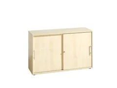 schuifdeurkast,HxBxD 748x1200x400mm,1xhouten vloer,stanggreep