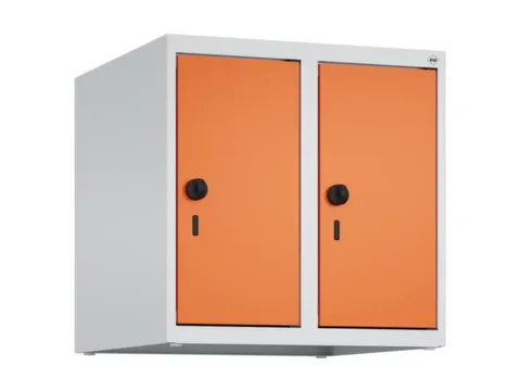 opzetkast,v. locker,2vak.,vak B 250mm,HxBxD 500x500x500mm,vleugeldeur