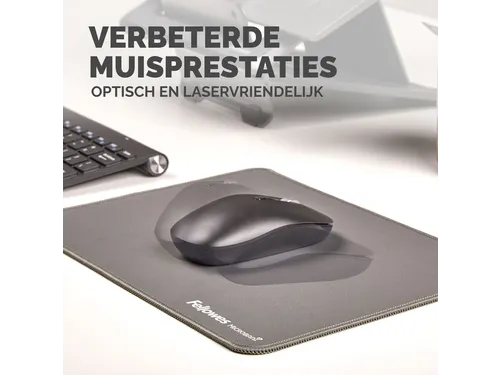Muismat Fellowes Breyta XL grijs 21x28cm