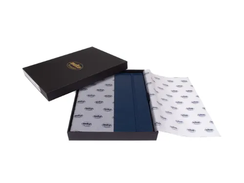 Notitieboek Multo Hannibal A5 kunstleder blauw