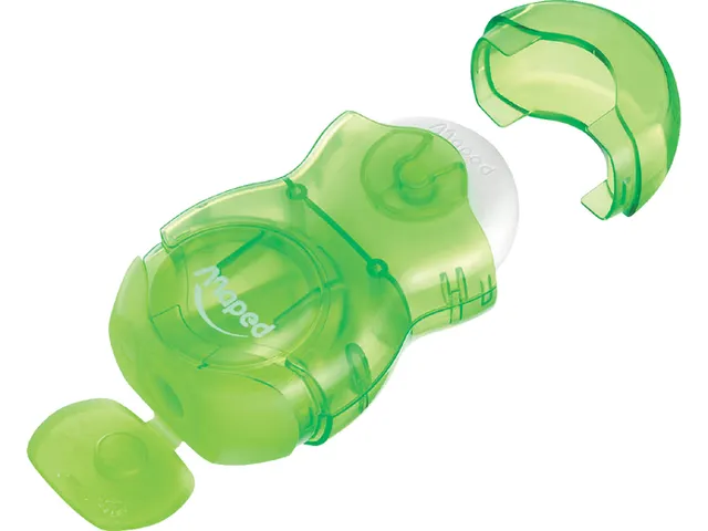 Puntenslijper Maped Loopy 1 gaats met gum display á 24 stuks assorti