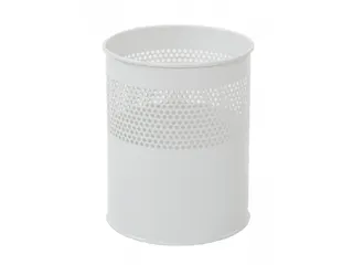 Half geperforeerde papierbak 10 Liter Wit - 1