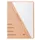 Insteekmap Djois Secolor A4 recycled 250gr chamois