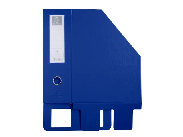 Tijdschriftenhouder PP rug100mm do-blau