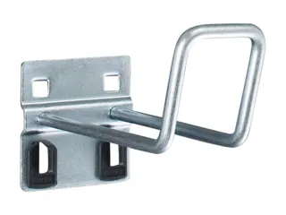 beugelhaak,v. perfoplaat,L 100mm - 2