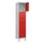 lockerkast,HxBxD 1950x400x500mm,1x4vakken,vak B 400mm,cil.-slot,voeten