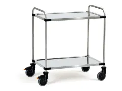 Roestvrijstalen Wagens 5011 120kg 1000x500mm 2 Etages