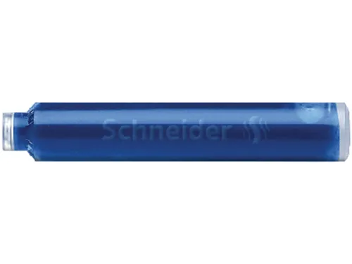 Inktpatroon Schneider Blauw 6 stuks