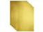 Kopieerpapier Papicolor A4 120gr 6 vel metallic goud