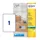 Etiket Avery J8167-25 199.6x289.1mm wit 25stuks
