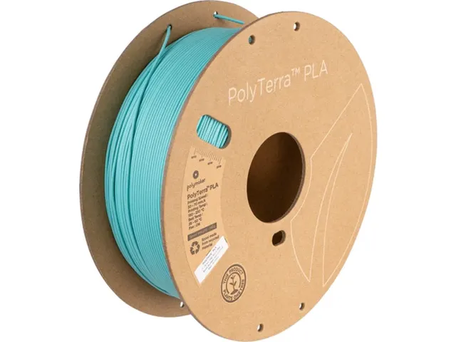 PLA 1,75mm Turquoise 1kg PolyTerra 3D Filament