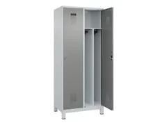 locker voor scheiding van kleding,HxBxD 1950x800x500mm,2vak