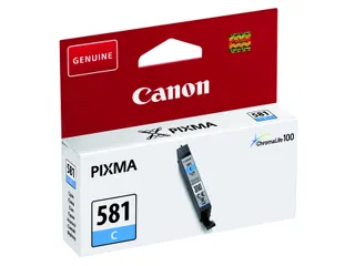 Inktcartridge Canon CLI-581 Cyaan - 1