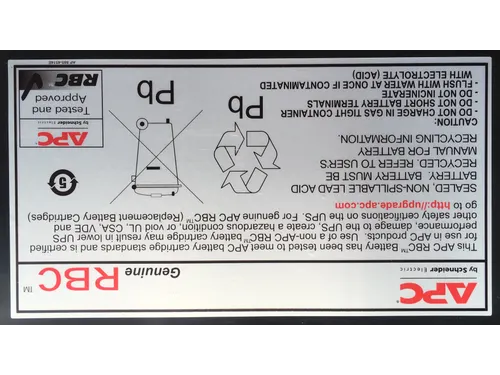 Batterij Vervangings Cartridge RBC6 (OEM)