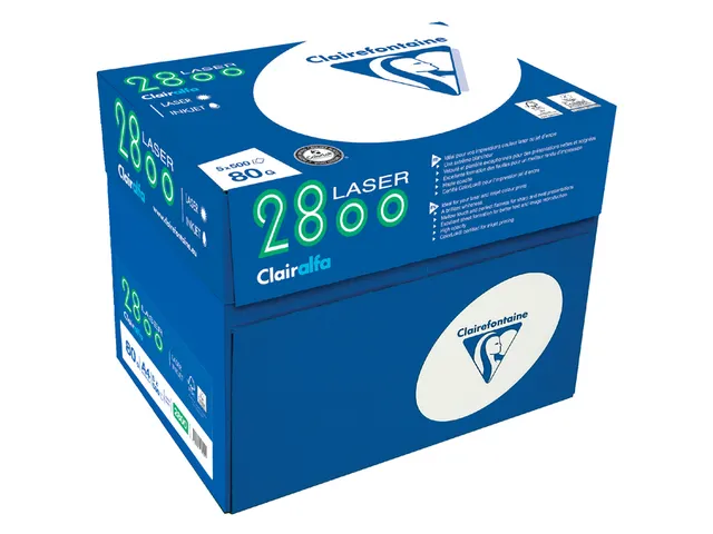 Kopieerpapier Clairfontaine A4 80 Gram Halve Pallet