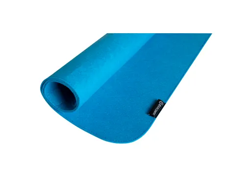 Onderlegger vilt Tek sto 50x65 turquoise