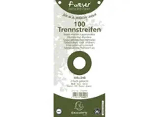 OUTLET Tabstroken perfo FOR EVER 105X240mm wit