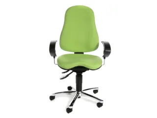 Draaistoel Appelgroen H X B X D 460-560X 480X 450Mm Stalen Voetkruis - 2