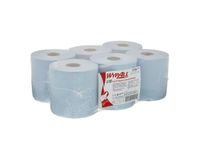 Wypall 7255 Poetspapier L10 centerfeed blauw 1-laags