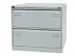 hangmappenkast,HxBxD 711x800x622mm,2hangmappenframes,twee banen