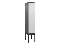 locker,HxBxD 2120x400x500mm,1vak,vak B 400mm,cil.-slot,voetonderstel