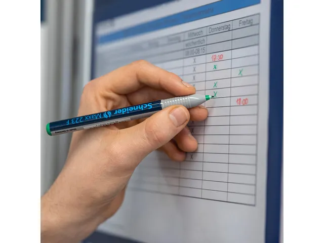 Universele marker Schneider Maxx 223 F non-permanent blauw