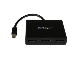 Mini Displayport Naar Displayport Multi-monitor Splitter 3-Poorts Hub - 1