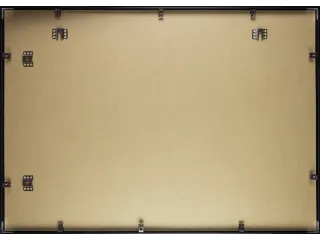 Fotolijst Seco A1 zwartkleurig Geborsteld aluminium. 11mm - 2