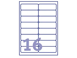 Adresetiket Avery QuickPeel L7162-100 99.1x33.9mm Wit 1600 stuks - 3
