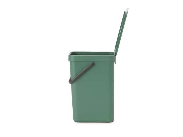 Afvalemmer Sort & Go 12 Liter Groen