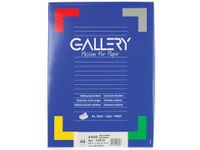 Gallery Witte Etiketten 48.3x25.4mm Ronde Hoeken