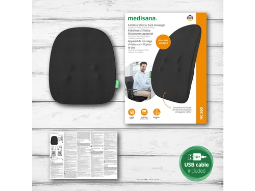 Shiatsu massagekussen Medisana MC 500 draadloos