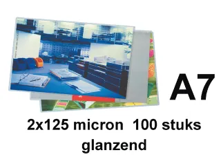 Lamineerhoes Gbc A7 125 micron glanzend - 2