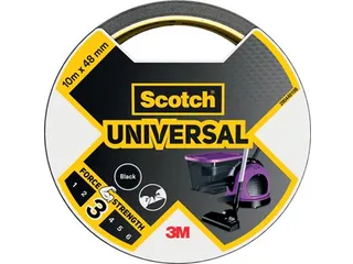 ducttape Universal, ft 48 mm x 10 m, zwart - 2