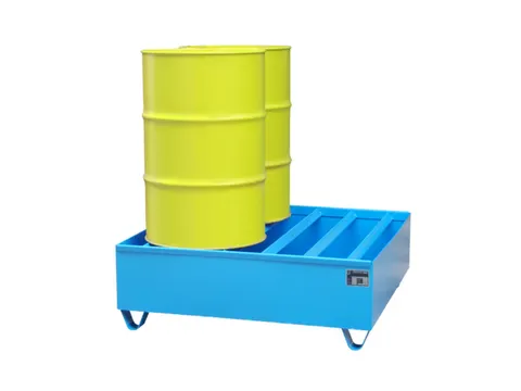 Opvangbak 4x 200l Opvangvol. 410l 410x 1200x 1200mm Profielrooster